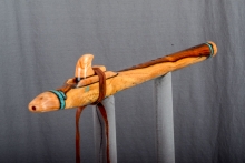 Ironwood Burl (desert) Native American Flute, Minor, Mid F#-4, #M39I (1)